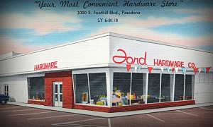 открытка ford hardware co